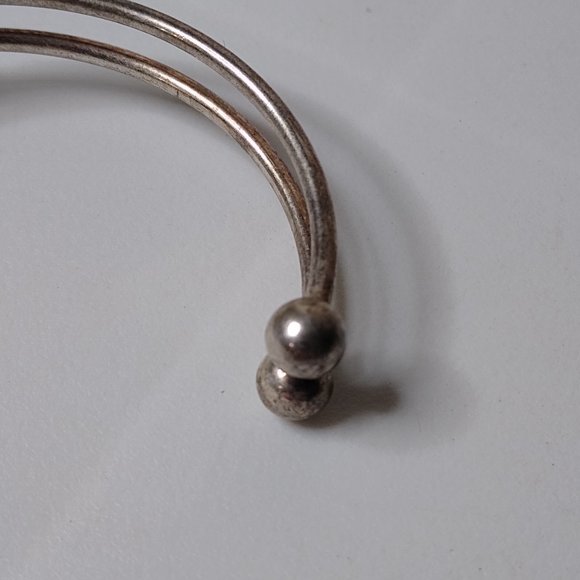 Vintage Metal Open Bangle - Picture 9 of 14